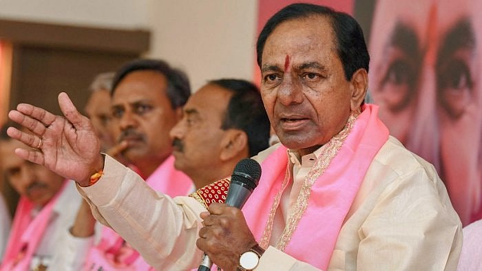K Chandrasekhar Rao. Credit: PTI file photo