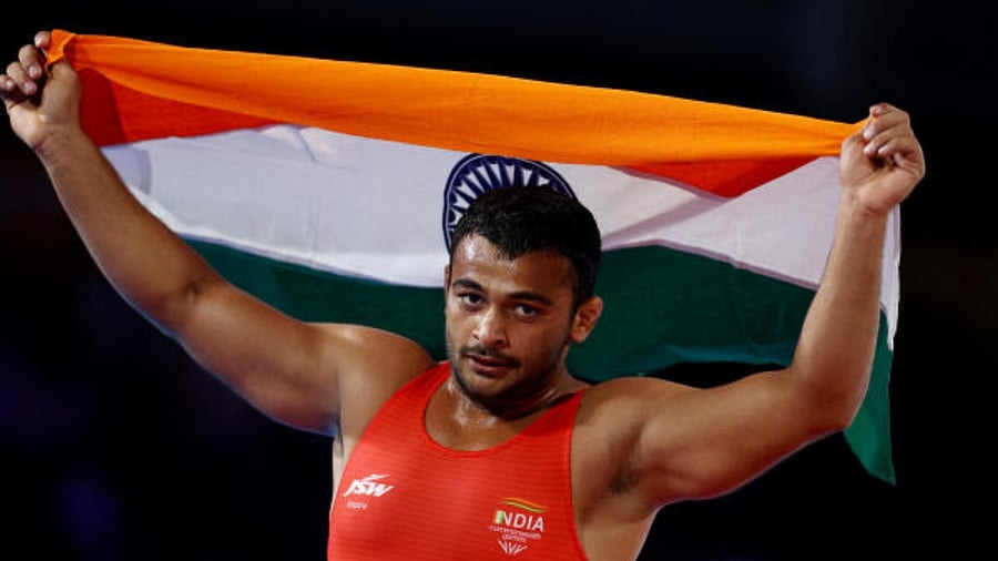 Deepak Punia. Credit: PTI Photo