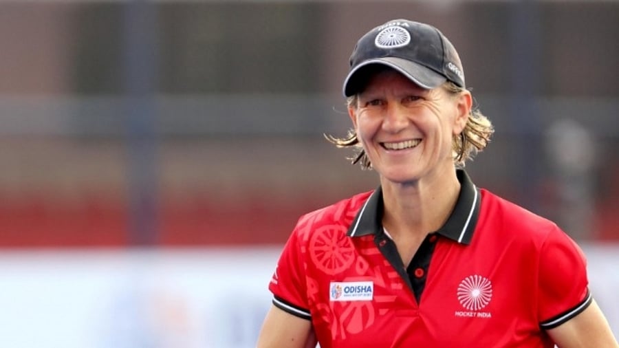 Indian women's hockey team coach Janneke Schopman. Credit: IANS Photo