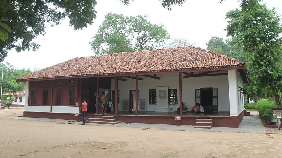 Sabarmati Ashram. Credit: DH Photo