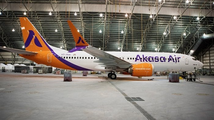 Akasa Air is slated to begin services on the Bengaluru-Kochi, Bengaluru-Mumbai and Chennai-Mumbai routes from August 13, August 19 and September 15, respectively. Credit: Twitter/@AkasaAir