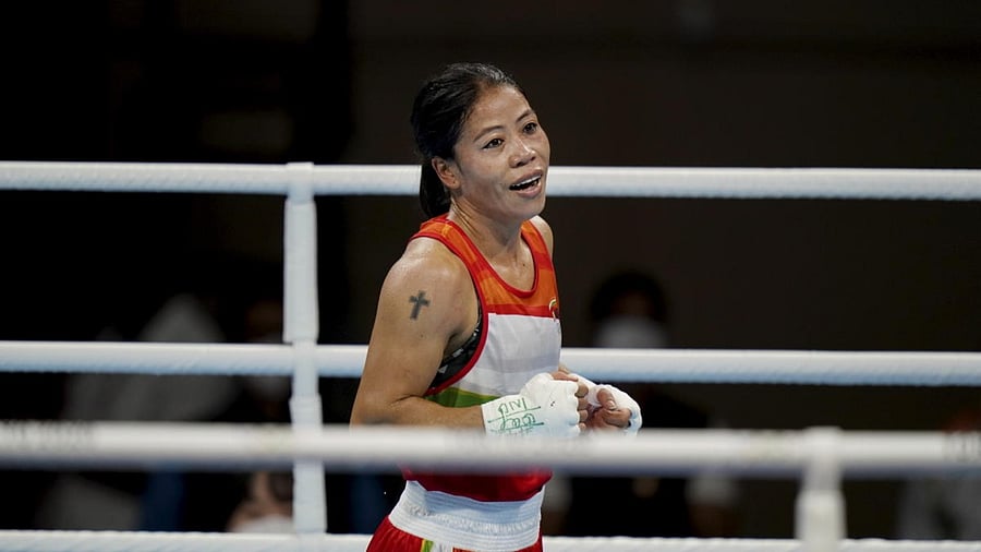 M C Mary Kom. Credit: PTI Photo