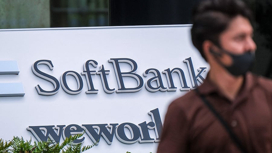 SoftBank's big stakes in global tech giants and volatile new ventures have made for unpredictable earnings, and it has lurched between record highs and lows in recent years.Credit: AFP Photo