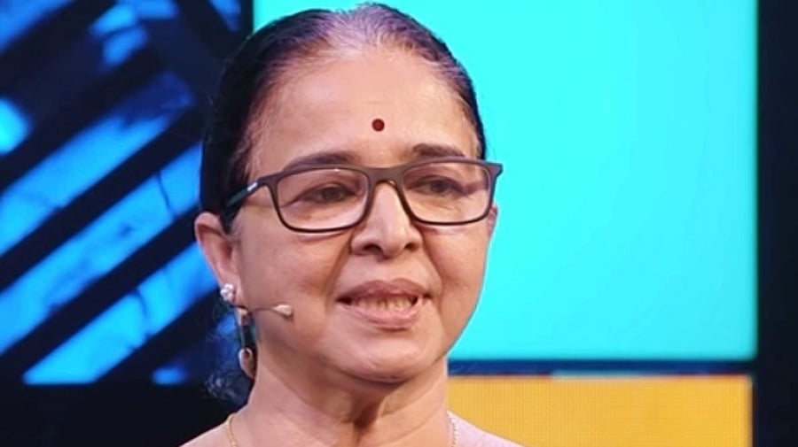 Kozhikode mayor Beena Philip. Credit: IANS Photo