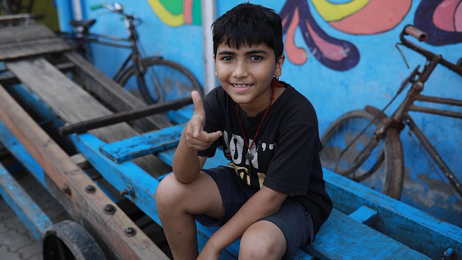 Chatpat has become a social media star. Credit: SOS Children's Villages India