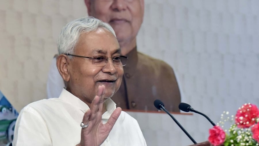 Bihar Chief Minister Nitish Kumar. Credit: IANS Photo