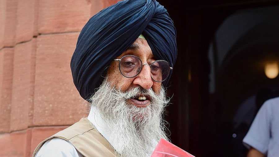 Shiromani Akali Dal MP Simranjit Singh Mann. Credit: PTI Photo