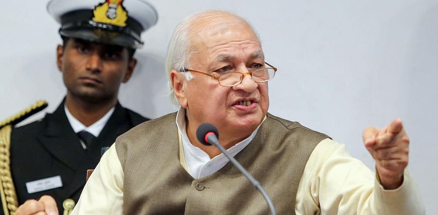 Kerala Governor Arif Mohammed Khan. Credit: PTI Photo