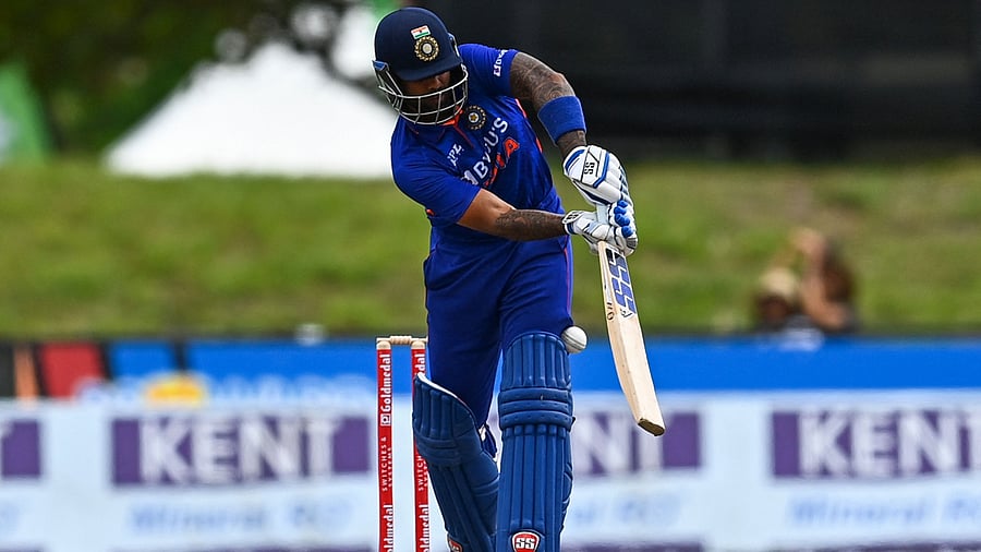 India's Suryakumar Yadav. Credit: AFP Photo