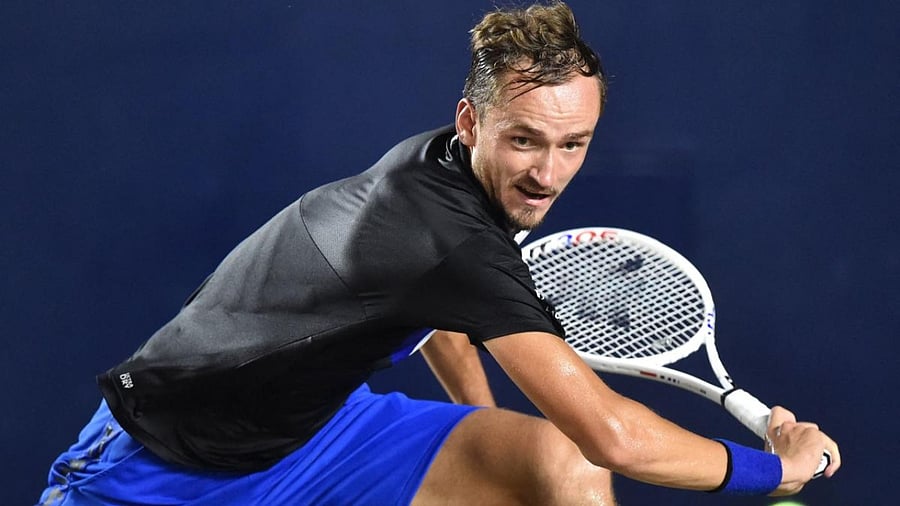 Daniil Medvedev. Credit: AFP Photoa