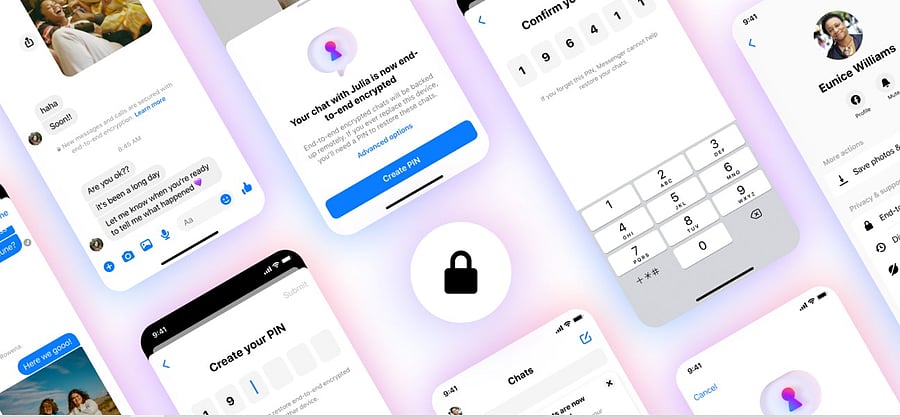 End-to-end encryption coming to Facebook Messenger in 2023. Credit: Facebook