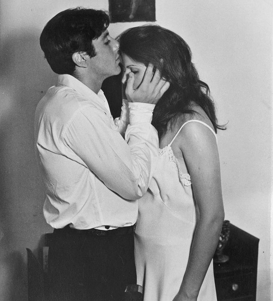 The theme in the film highlights the romance between the characters Michael Corleone and Appollonia.