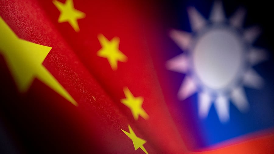 China responded to Pelosi's Aug. 2 visit by sending missiles, warships and warplanes into the seas and skies around Taiwan. Credit: Reuters Photo