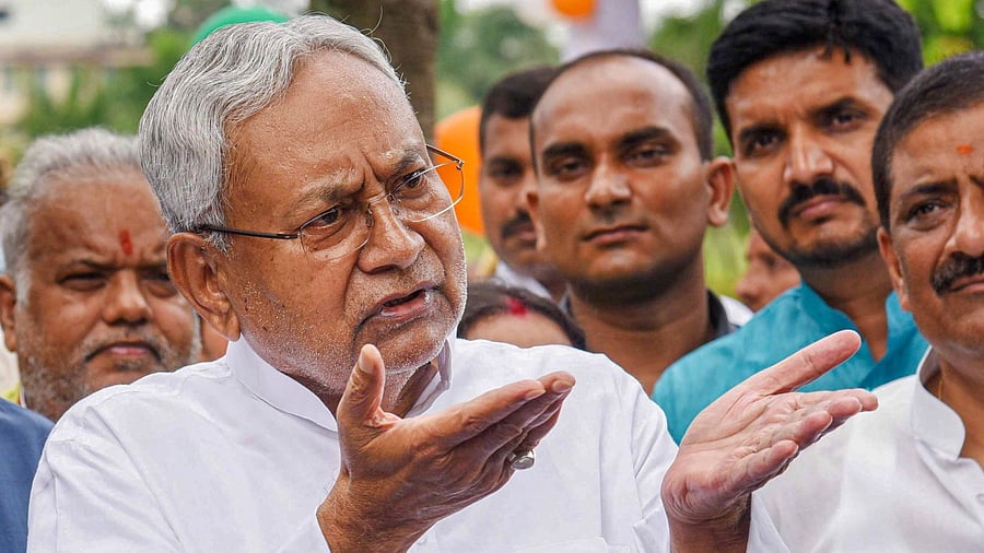 Bihar Chief Minister Nitish Kumar. Credit: PTI Photo