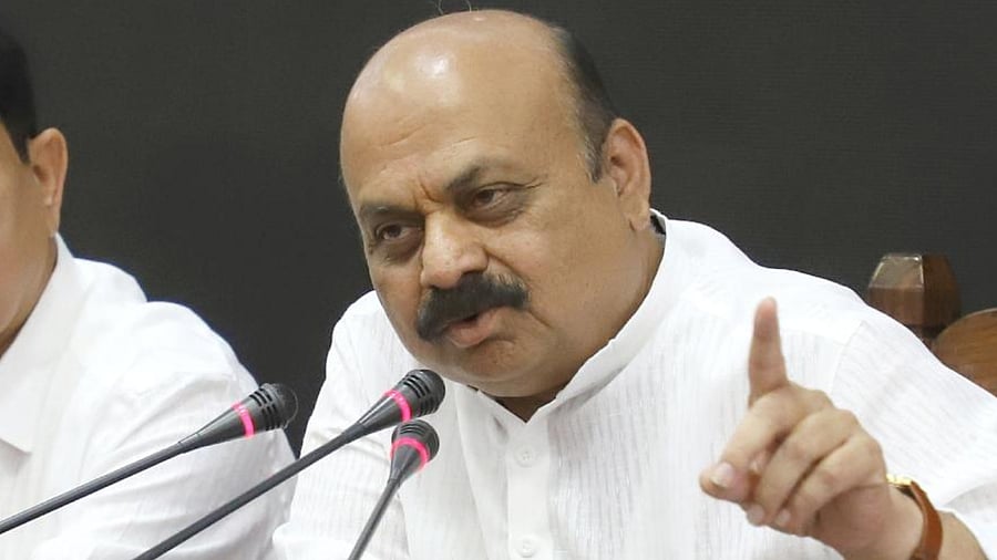 Karnataka Chief Minister Basavaraj Bommai. Credit: IANS Photo