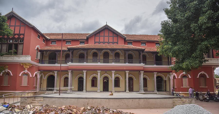 The restored Fort High School. Credit: DH Photo/S K Dinesh