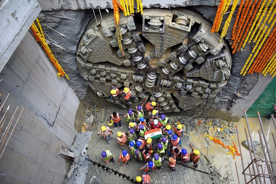 The basic feature of the juggernaut of economic development thus far has been exclusion. Credit: DH Photo/Puskhar V