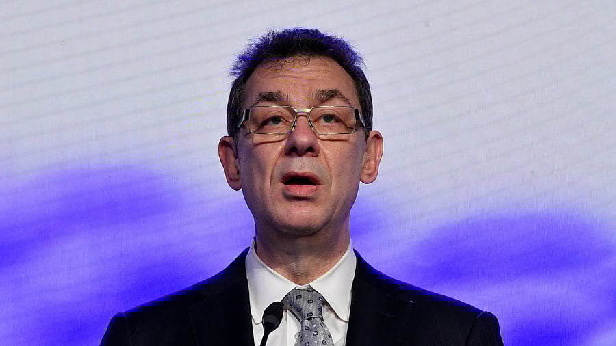 Pfizer CEO Albert Bourla. Credit: Reuters File Photo
