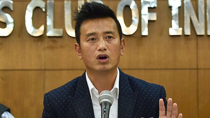 Bhaichung Bhutia. Credit: PTI Photo