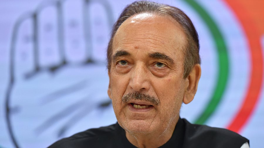 Senior Congress leader Ghulam Nabi Azad. Credit: PTI Photo