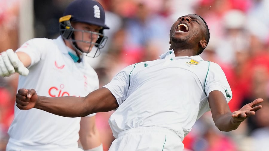 Kagiso Rabada. Credit: AP/PTI