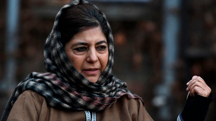 Mehbooba Mufti. Credit: AFP Photo