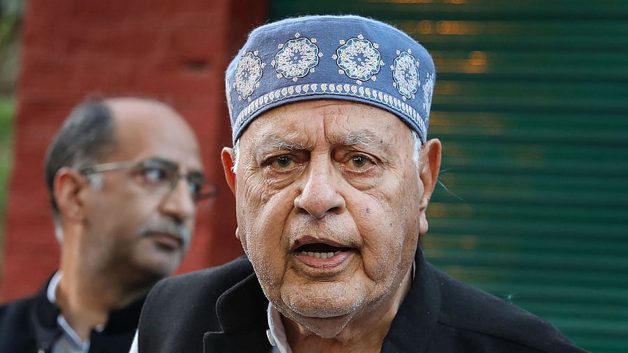 Jammu and Kashmir National Conference President Farooq Abdullah. Credit: PTI Photo