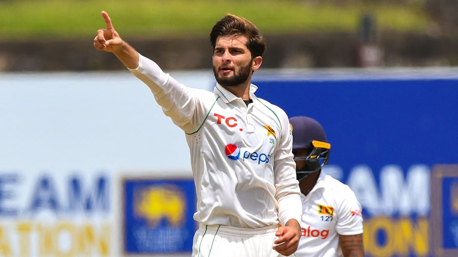 Pakistan's frontline fast bowler Shaheen Shah Afridi. Credit: AFP File Photo