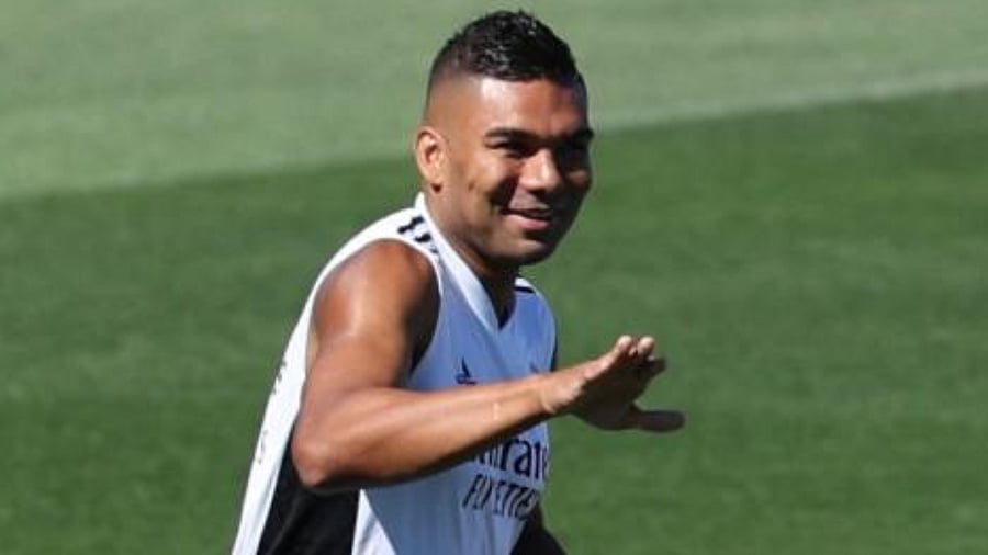 Brazillian midfielder Casemiro. Credit: Reuters Photo