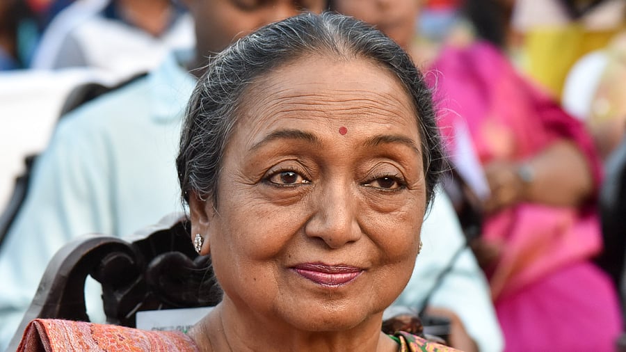Senior Congress leader Meira Kumar on Sunday stressed on completely eradicating the "illness" of caste system and adopting a "zero tolerance" approach against prejudice. Credit: DH File Photo