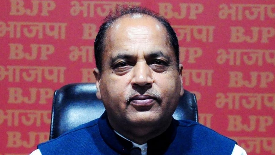 Himachal Pradesh Chief Minister Jai Ram Thakur. Credit: IANS Photo