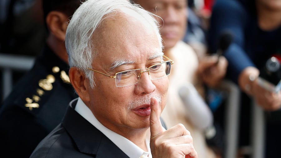 Former Malaysian prime minister Najib Razak is expected to scramble for ways to obtain early release after losing his final appeal in a case linked to a multi-billion dollar corruption scandal. Credit: AP Photo