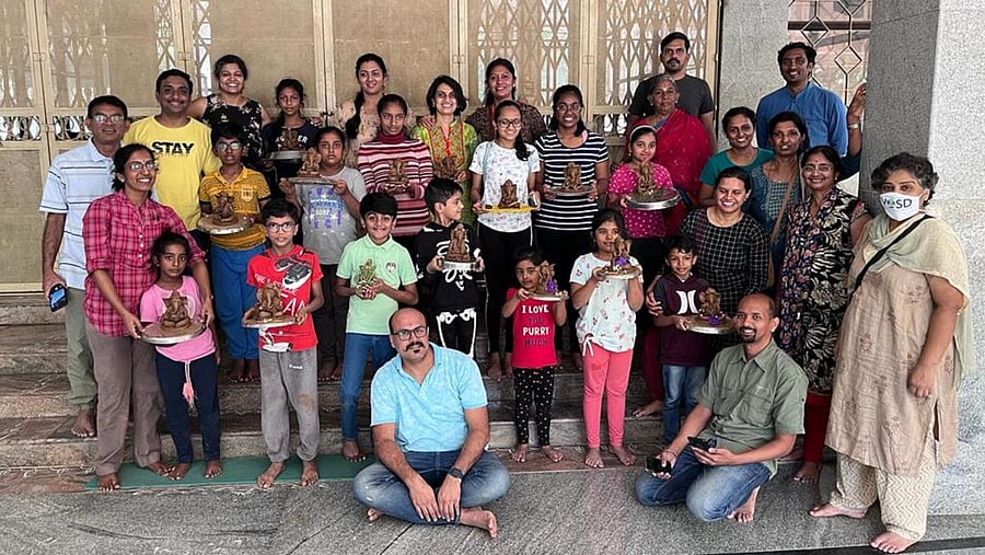 Participants at a workshop by HSR Citizen Forum, held on Sunday.