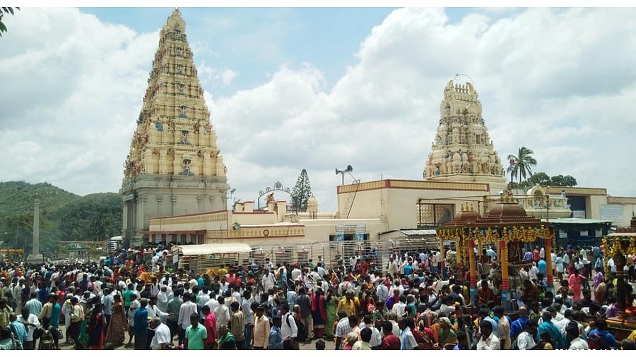 Male Mahadeshwara Swamy temple. Credit: DH file photo