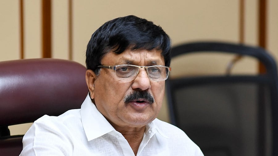 Home Minister Araga Jnanendra. Credit: DH file photo