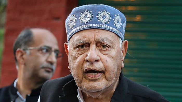 Jammu and Kashmir National Conference President Farooq Abdullah. Credit: PTI Photo