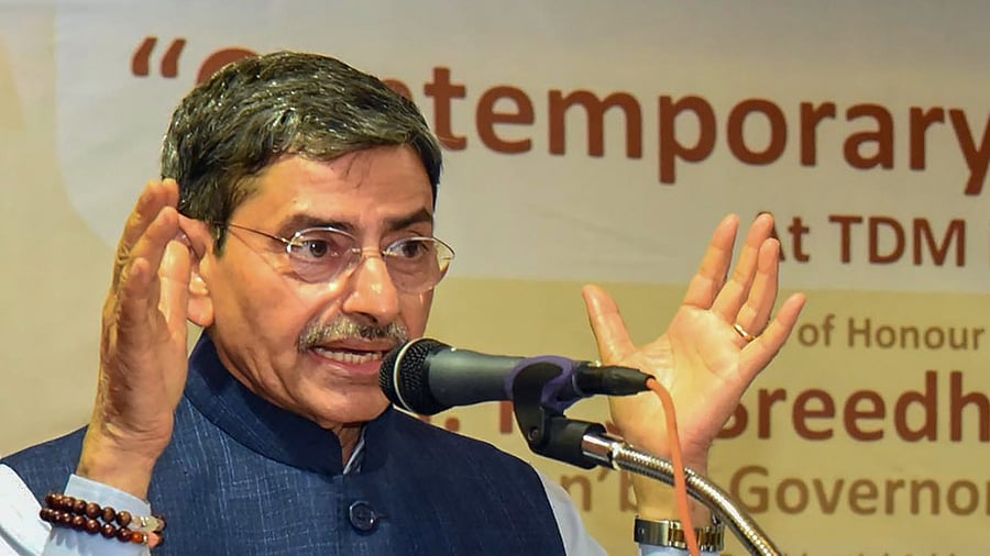 R N Ravi. Credit: PTI Photo