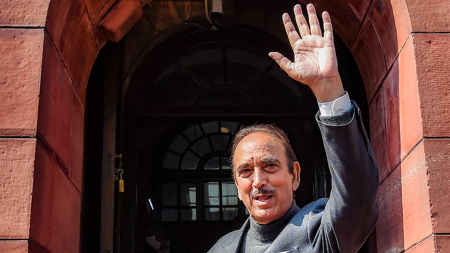 Senior politician and former chief minister of Jammu and Kashmir Ghulam Nabi Azad. Credit: PTI Photo