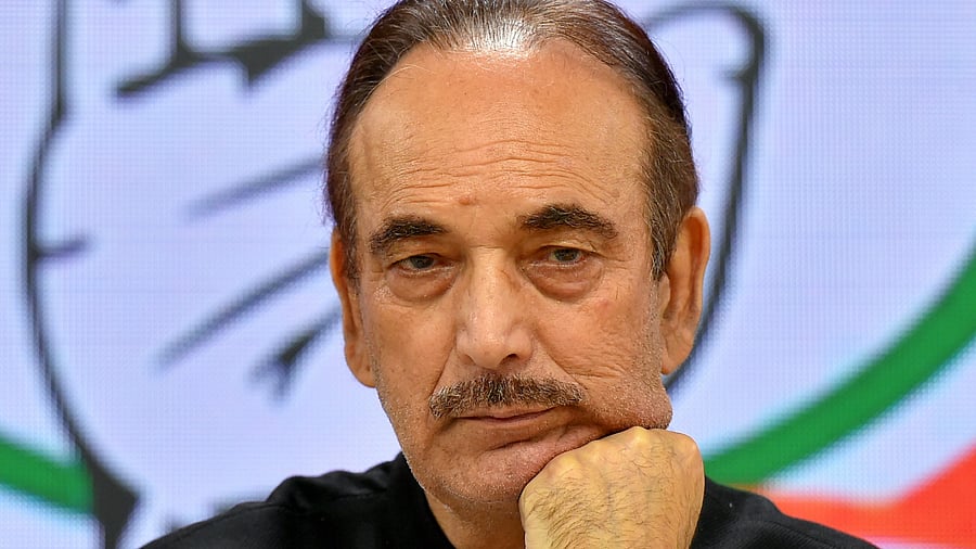 Former union minister Ghulam Nabi Azad. Credit: PTI Photo