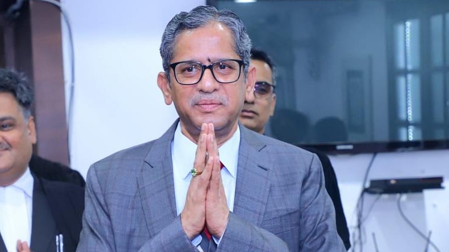 Chief Justice of India N V Ramana. Credit: PTI Photo