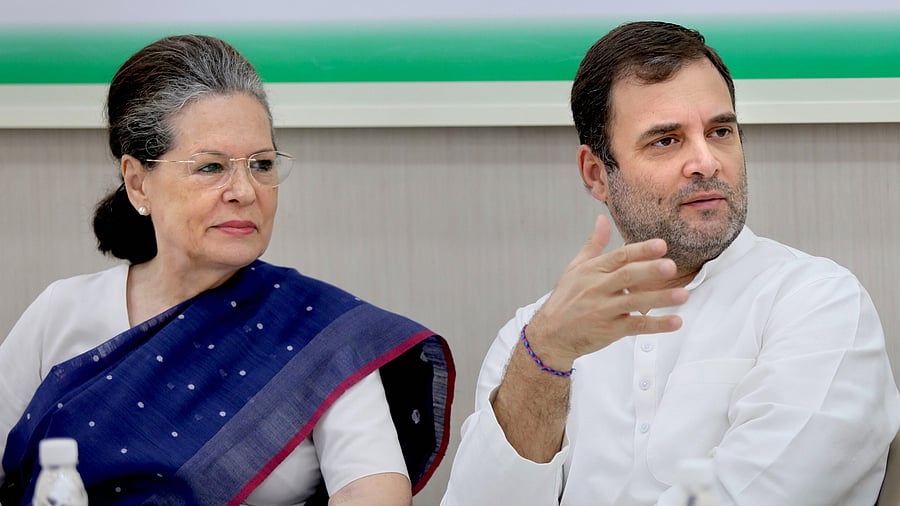 Sonia Gandhi and Rahul Gandhi. Credit: PTI Photo