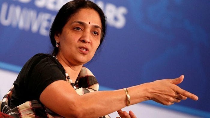 Former managing director and chief executive officer of NSE Chitra Ramkrishna. Credit: Reuters Photo