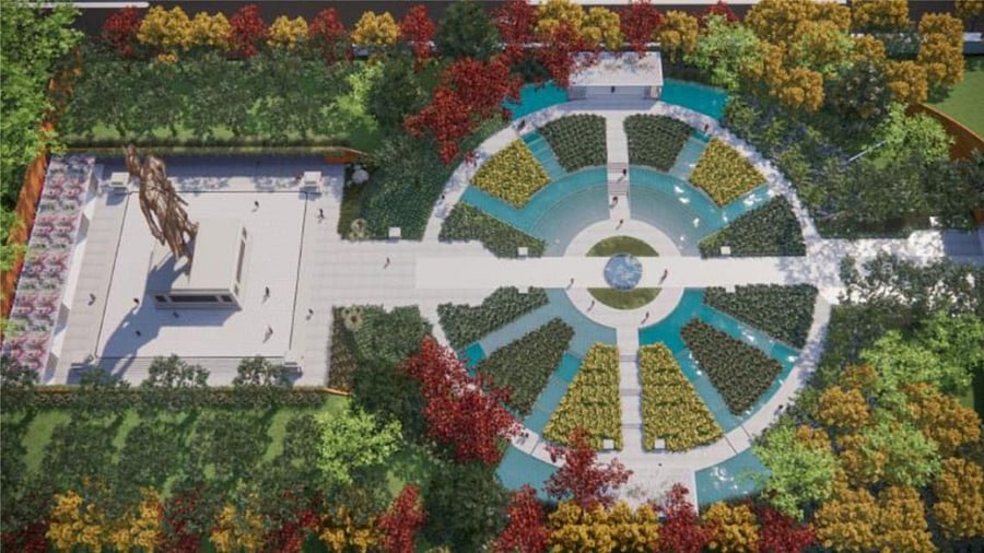 The concept plan of the theme park in the KIA premises. Credit: Special Arrangement