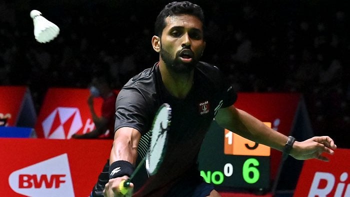 HS Prannoy. Credit: AFP Photo