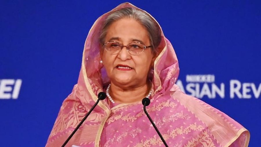 Bangladesh Prime Minister Sheikh Hasina. Credit: AFP Photo