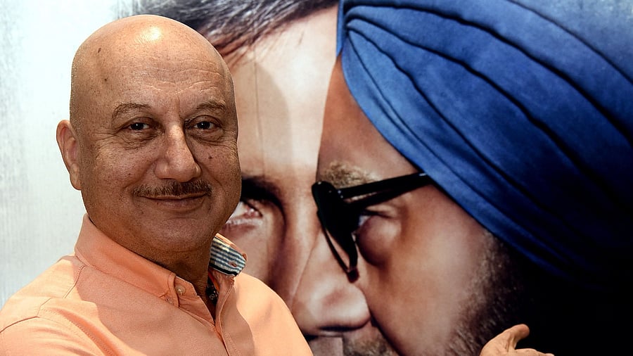 During a recent media interaction Anupam Kher spoke with RJ Siddharth Kannan about working with Kangana on the film. Credit: AFP Photo