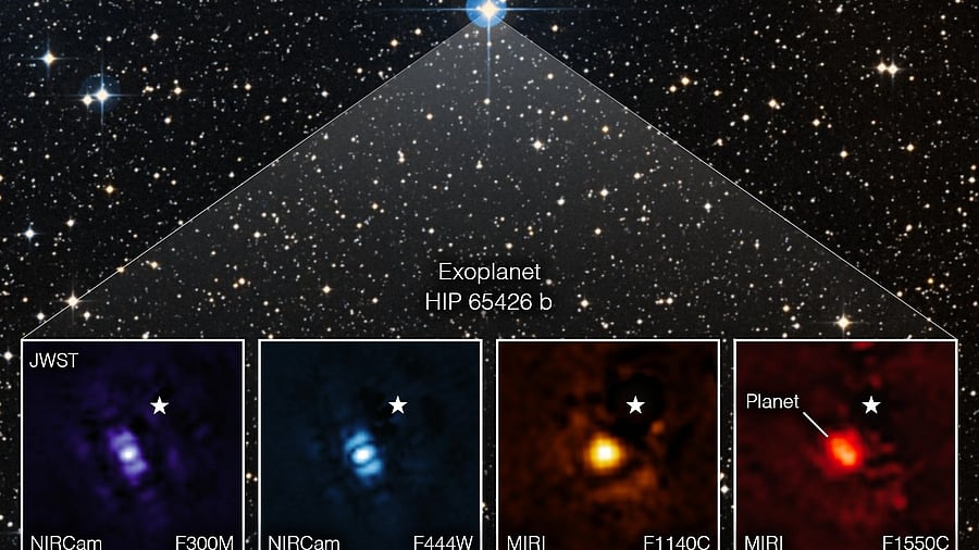 NASA's Webb captures 1st direct image of distant exoplanet. Credit: IANS Photo