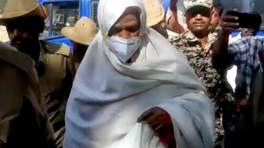 Shivamurthy Murugha Sharan. Credit: IANS Photo