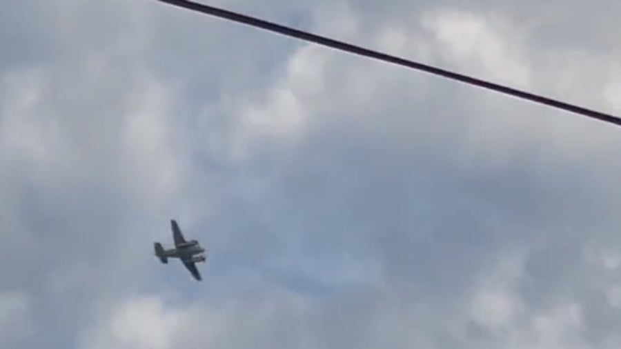 Screengrab from the video of the incident. Credit: Twitter/@CityKing_Gank_