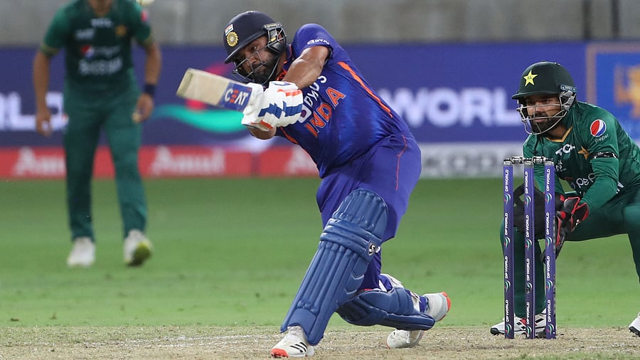 Rohit Sharma. Credit: AFP Photo